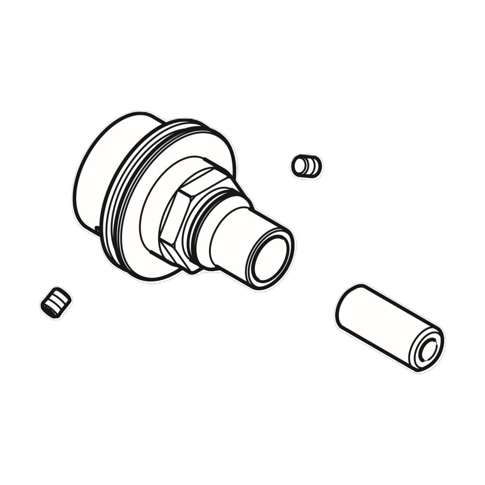 Dornbracht Verlängerung 28mm für Xtool Thermostatmodul 35 503/511/521/531/524/53... DORNBRACHT-1217797090 4029011428593 (Abb. 2)