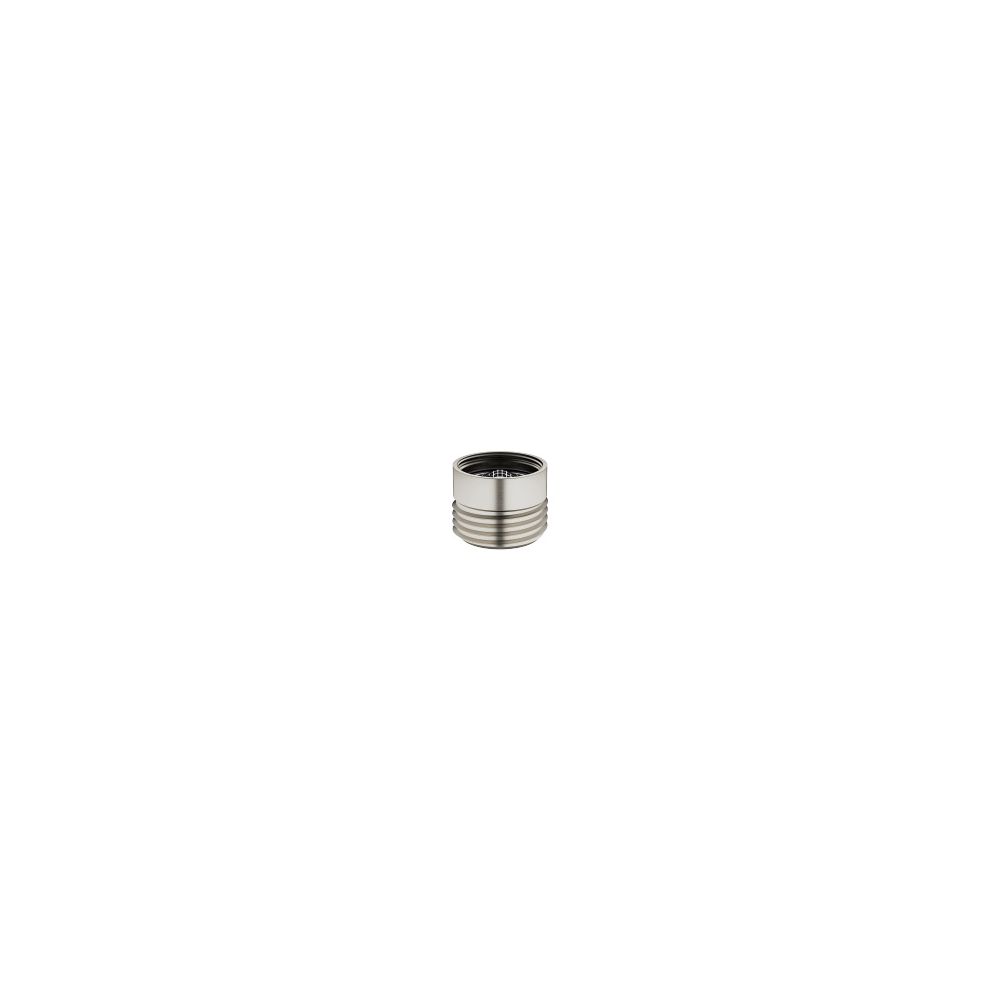 Dornbracht Adapter für Brauseabgang G 3/8"xG 1/2", Platin gebürstet, 12202979-0... DORNBRACHT-12202979-06 4029011432002 (Abb. 2)