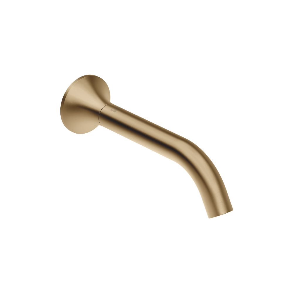 Dornbracht Wannenauslauf Vaia für Wandmontage Ausladung 200mm, Dark Brass gebür... DORNBRACHT-13801809-39 4099477346205 (Abb. 2)