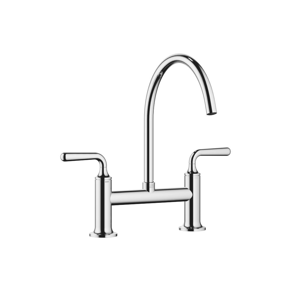 Dornbracht Zweiloch-Brückenbatterie Vaia für Spül-/Profibrause Ausladung 241mm,... DORNBRACHT-19815809-00 4099477155722 (Abb. 2)