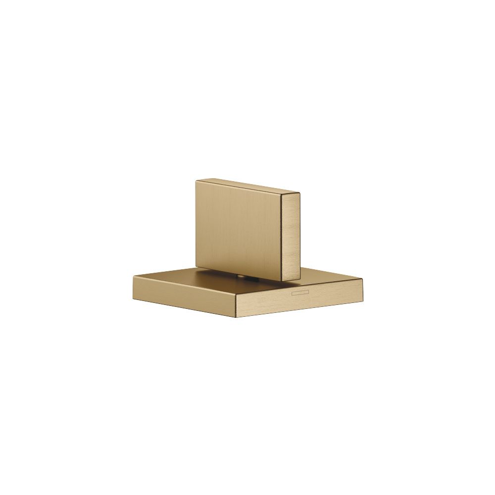 Dornbracht Seitenventil Mem, eckig, rechtsschließend, kalt, Rosette 60x60mm, Da... DORNBRACHT-20000782-39 4099477399546 (Abb. 2)