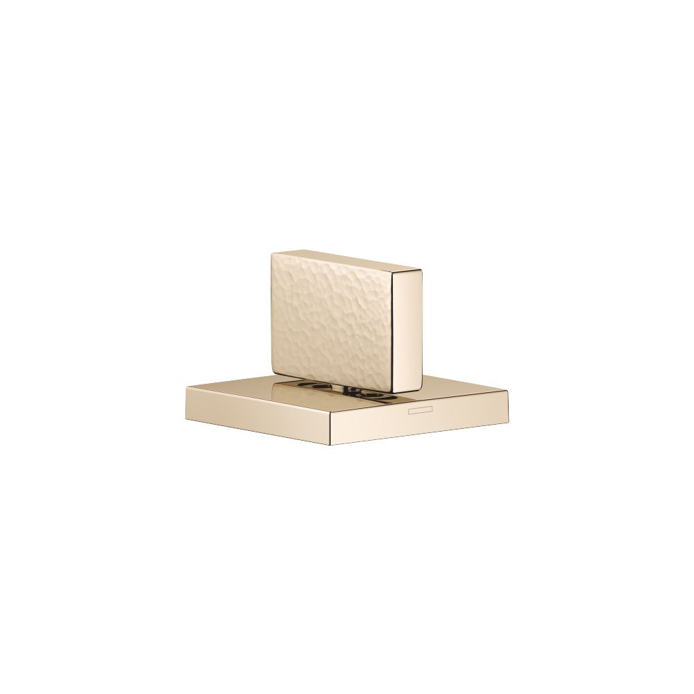 Dornbracht Seitenventil Mem, eckig, linksschließend, warm, Hammerschlag Struktu... DORNBRACHT-20004783-47 4099477019826 (Abb. 2)
