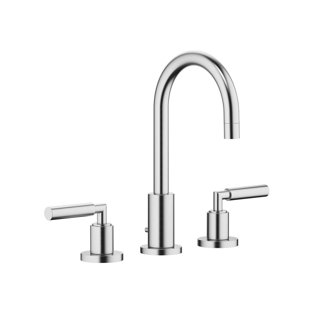 Dornbracht Waschtisch-Dreilochbatterie Tara mit Ablaufgarnitur, schwenkbar, 135... DORNBRACHT-20710882-93 4029011943645 (Abb. 2)