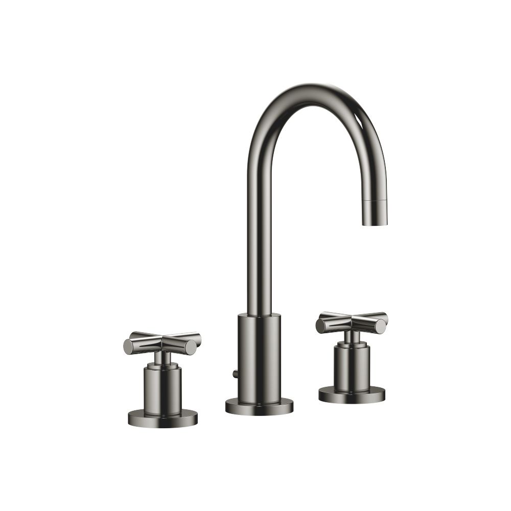 Dornbracht Waschtisch-Dreilochbatterie Tara mit Ablaufgarnitur, schwenkbar, 135... DORNBRACHT-20710892-19 4029011996542 (Abb. 2)