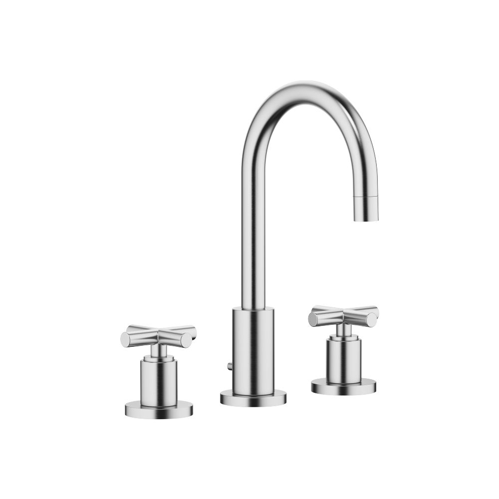 Dornbracht Waschtisch-Dreilochbatterie Tara mit Ablaufgarnitur, schwenkbar, 135... DORNBRACHT-20710892-93 4029011943553 (Abb. 2)