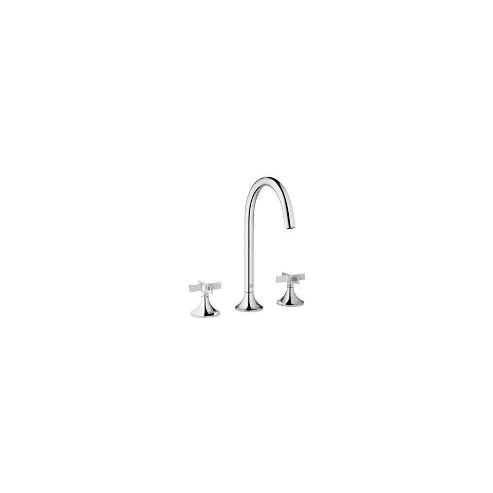 Dornbracht Waschtisch-Dreilochbatterie Vaia mit Ablaufgarnitur, 168mm, schwenkb... DORNBRACHT-20713809-00 4029011737275 (Abb. 2)