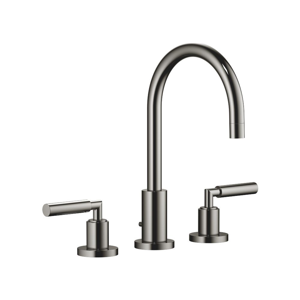 Dornbracht Waschtisch-Dreilochbatterie Tara mit Ablaufgarnitur, schwenkbar, 165... DORNBRACHT-20713882-19 4029011996603 (Abb. 2)