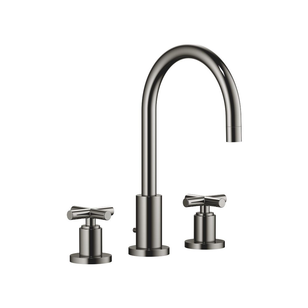 Dornbracht Waschtisch-Dreilochbatterie Tara mit Ablaufgarnitur, schwenkbar, 165... DORNBRACHT-20713892-19 4029011996641 (Abb. 2)