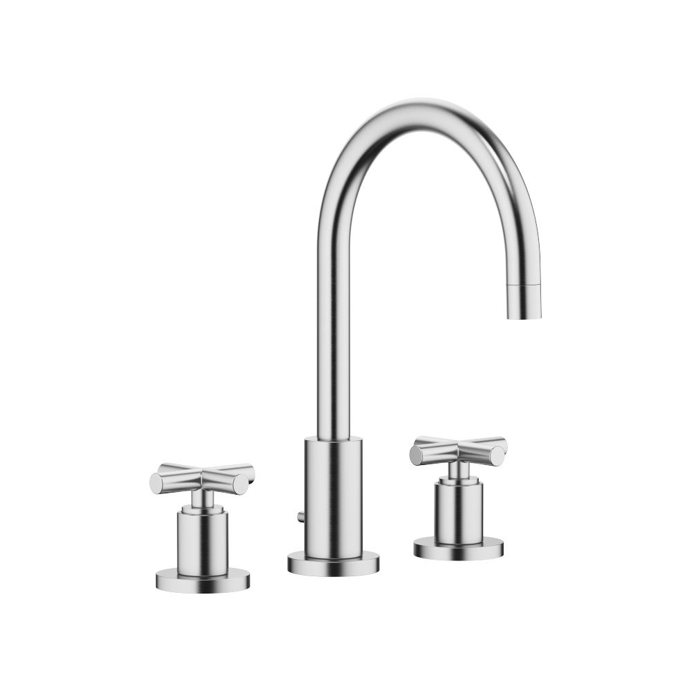 Dornbracht Waschtisch-Dreilochbatterie Tara mit Ablaufgarnitur, schwenkbar, 165... DORNBRACHT-20713892-93 4029011943744 (Abb. 2)
