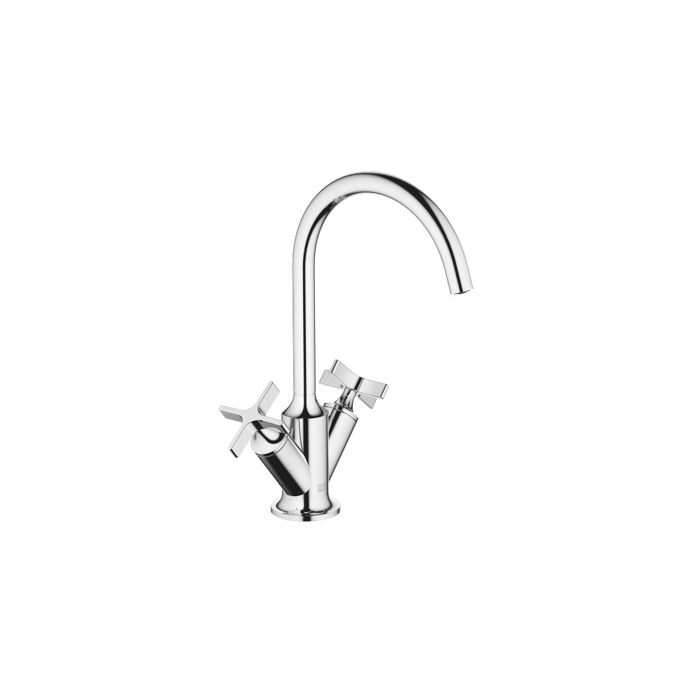 Dornbracht Waschtisch-Einlochbatterie Vaia mit Ablaufgarnitur, schwenkbar, Ausl... DORNBRACHT-22513809-00 4099477024769 (Abb. 2)