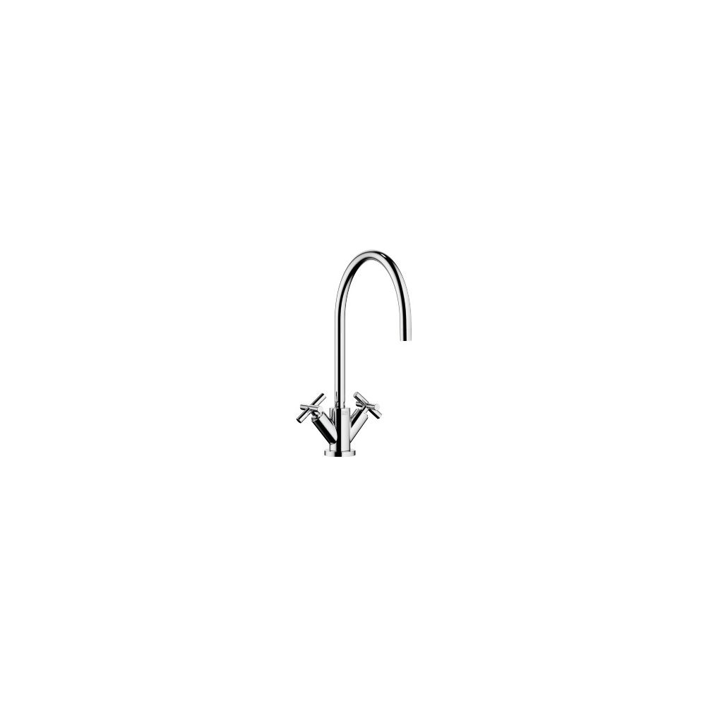Dornbracht Einlochbatterie Tara schwenkbar, Ausladung 235mm, max. 7l/min, Chrom... DORNBRACHT-22815892-00 4029011545047 (Abb. 2)