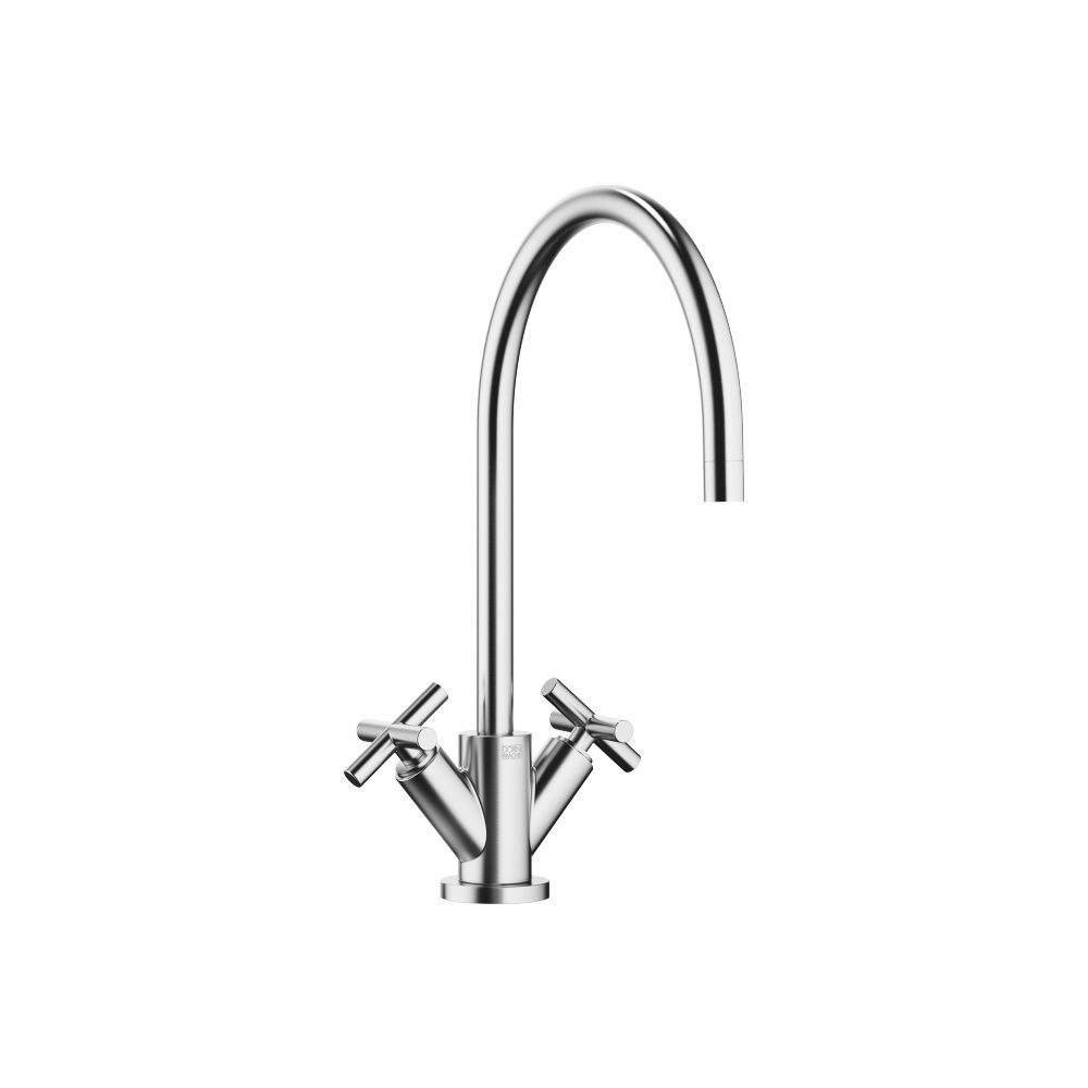 Dornbracht Einlochbatterie Tara schwenkbar, Ausladung 235mm, max. 7l/min, Chrom... DORNBRACHT-22815892-93 4029011983566 (Abb. 2)