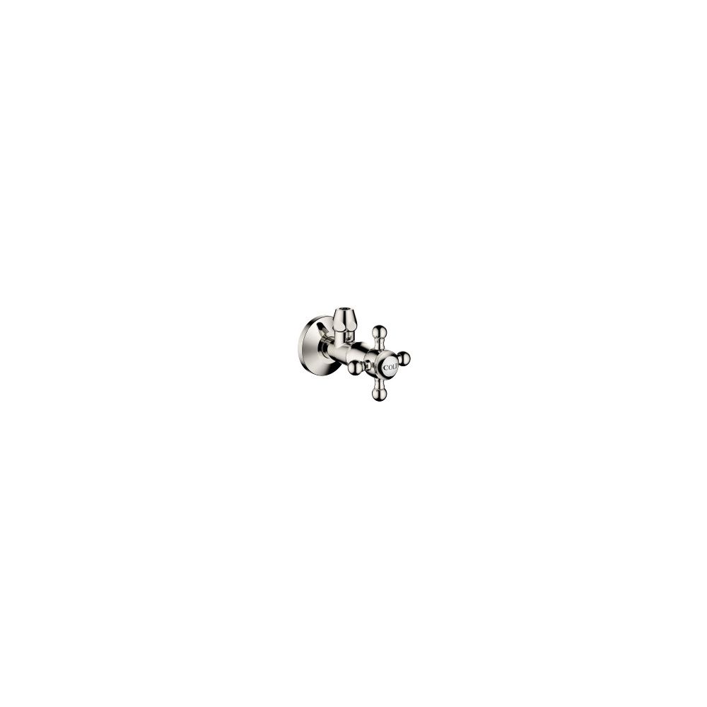 Dornbracht Eckventil Madison Rosette 60mm Porzellanplättchen Cold, Platin, 2290... DORNBRACHT-22900360-08 4029011200441 (Abb. 2)