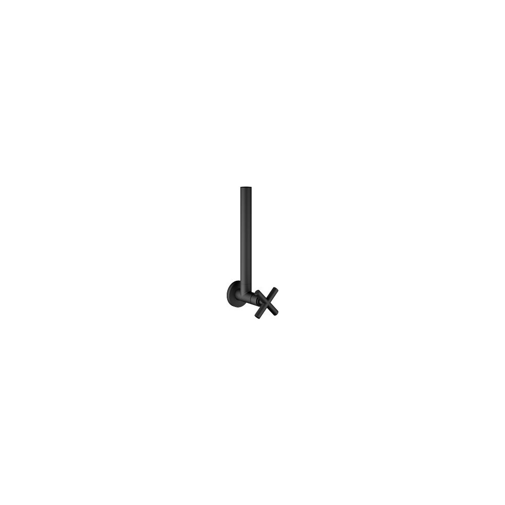 Dornbracht Eckventil Tara, Rosette 55mm, Schlauchabdeckung 200mm, Schwarz matt... DORNBRACHT-22900892-33 4029011524103 (Abb. 2)