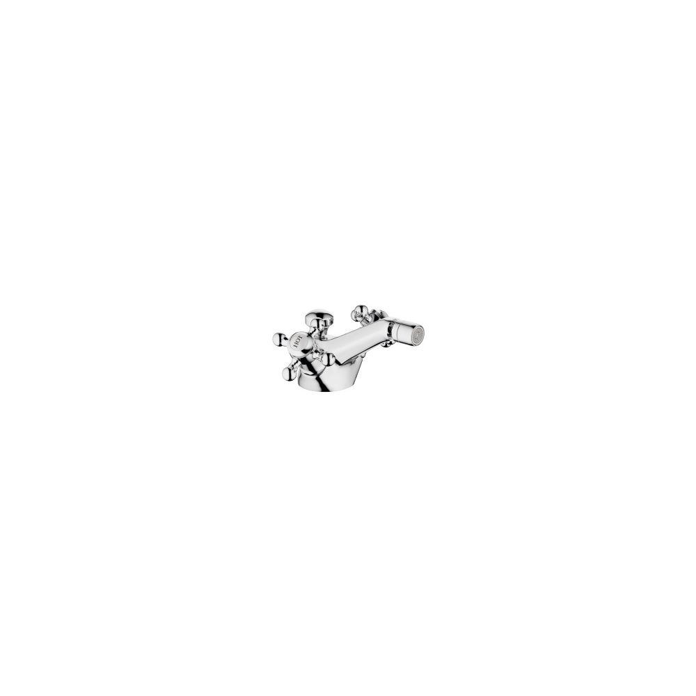 Dornbracht Bidet-Einlochbatterie Madison mit Ablaufgarnitur, Ausladung 125mm, C... DORNBRACHT-24510360-00 4029011203732 (Abb. 2)