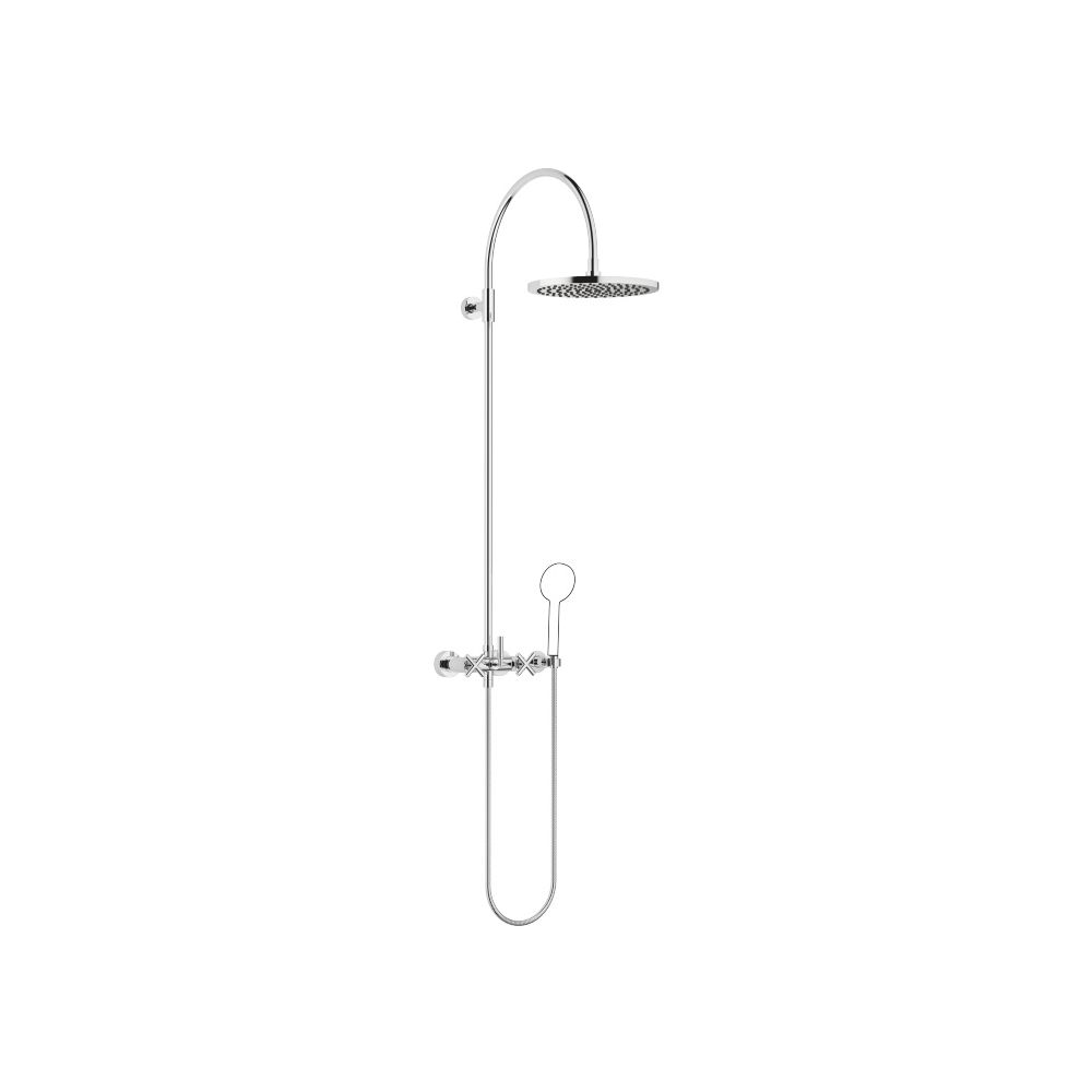 Dornbracht Shower Pipe Tara mit Brausebatterie ohne Handbrause, 420mm, Kopfbrau... DORNBRACHT-26622892-00 4099477114460 (Abb. 2)