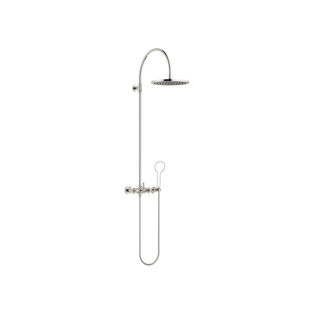 Dornbracht Shower Pipe Tara mit Brausebatterie ohne Handbrause, 420mm, Kopfbrau... DORNBRACHT-26622892-08 4099477114477 (Abb. 2)