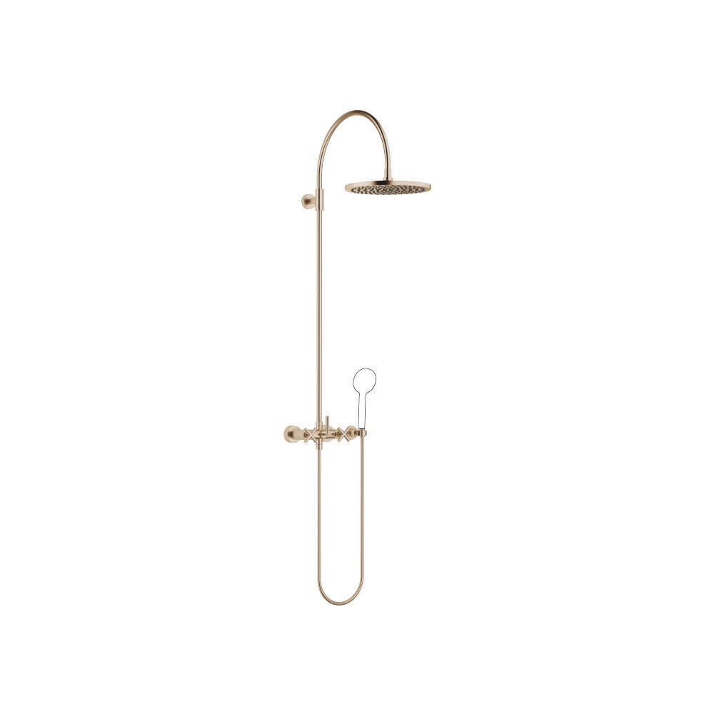 Dornbracht Shower Pipe Tara mit Brausebatterie ohne Handbrause, 420mm, Kopfbrau... DORNBRACHT-26622892-27 4099477221533 (Abb. 2)