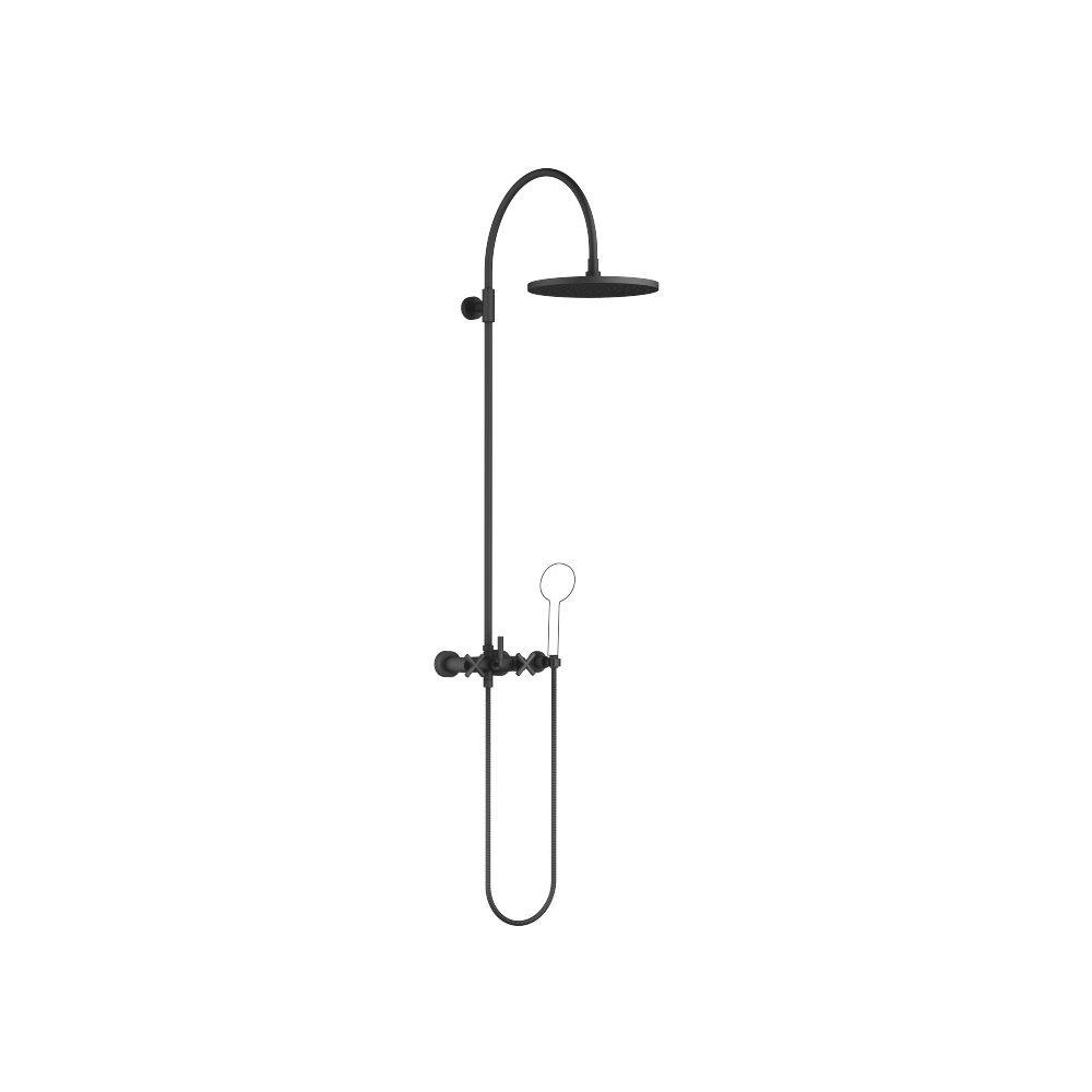 Dornbracht Shower Pipe Tara mit Brausebatterie ohne Handbrause, 420mm, Kopfbrau... DORNBRACHT-26622892-33 4099477114521 (Abb. 2)