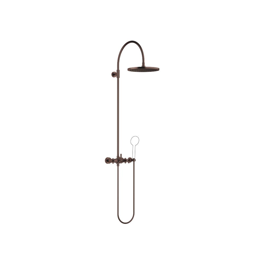 Dornbracht Shower Pipe Tara mit Brausebatterie ohne Handbrause, 420mm, Kopfbrau... DORNBRACHT-26622892-43 4099477463803 (Abb. 2)