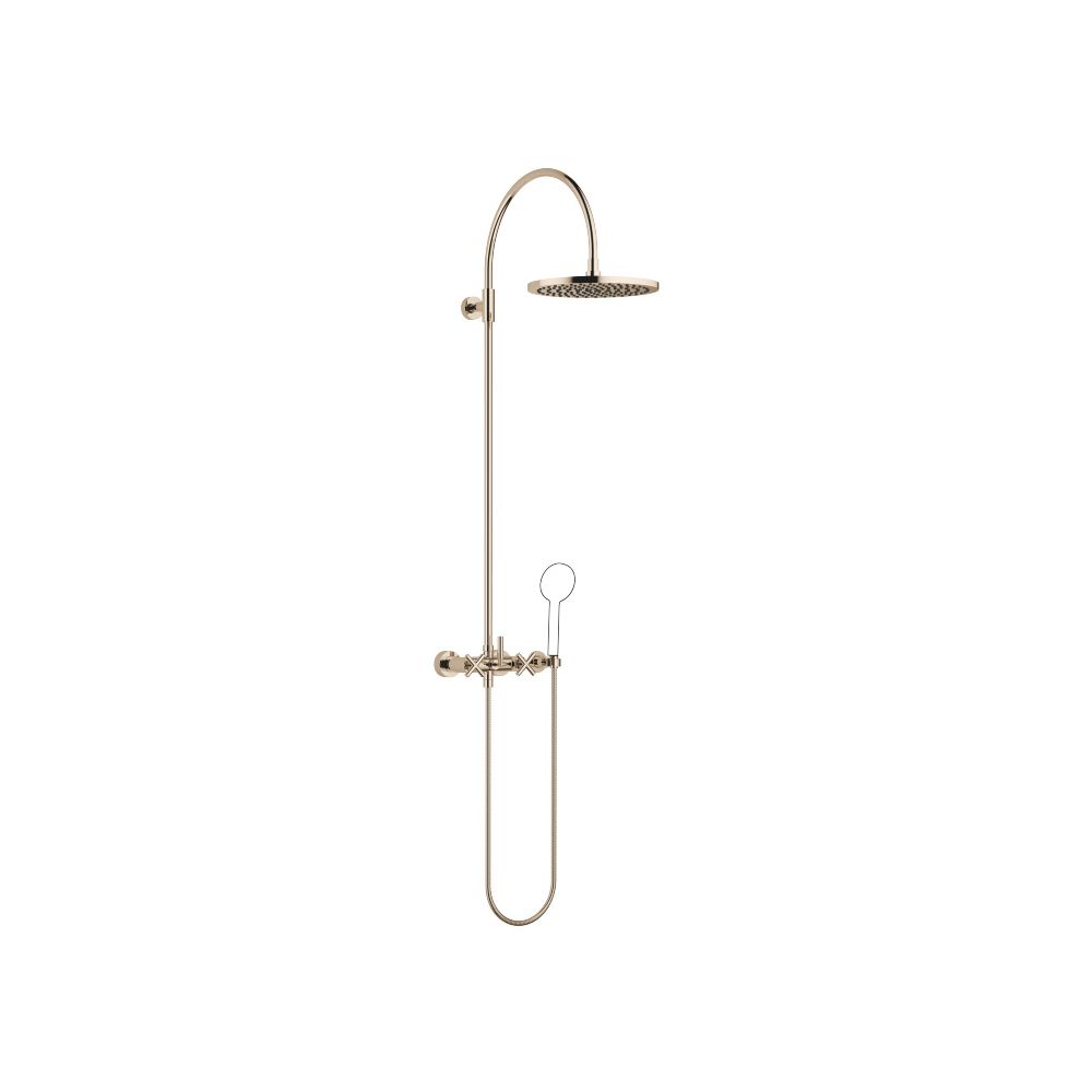 Dornbracht Shower Pipe Tara mit Brausebatterie ohne Handbrause, 420mm, Kopfbrau... DORNBRACHT-26622892-47 4099477114545 (Abb. 2)