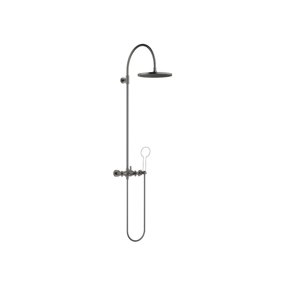 Dornbracht Shower Pipe Tara mit Brausebatterie ohne Handbrause, 420mm, Kopfbrau... DORNBRACHT-26622892-99 4099477114569 (Abb. 2)