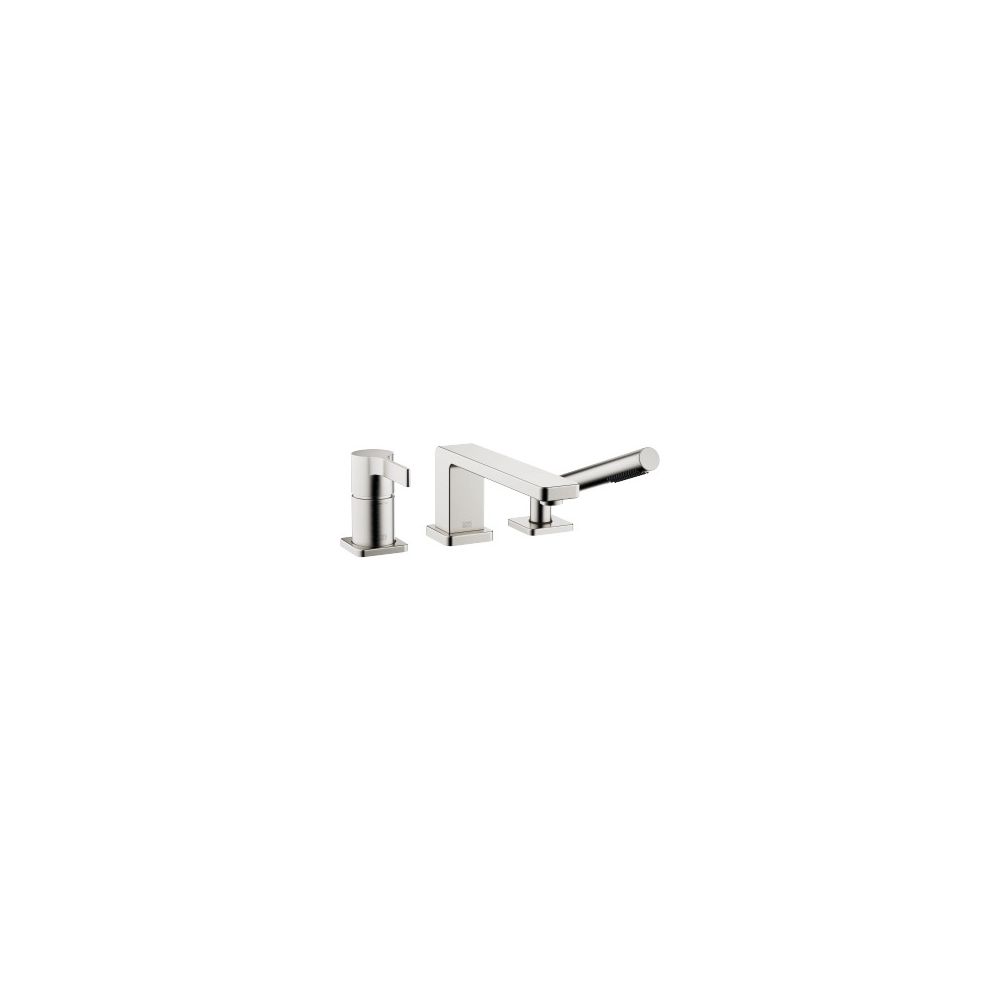 Dornbracht Wannen-Dreiloch-Einhandbatterie Lulu Ausladung 215mm Metallschlauch ... DORNBRACHT-27412710-06 4029011766879 (Abb. 2)