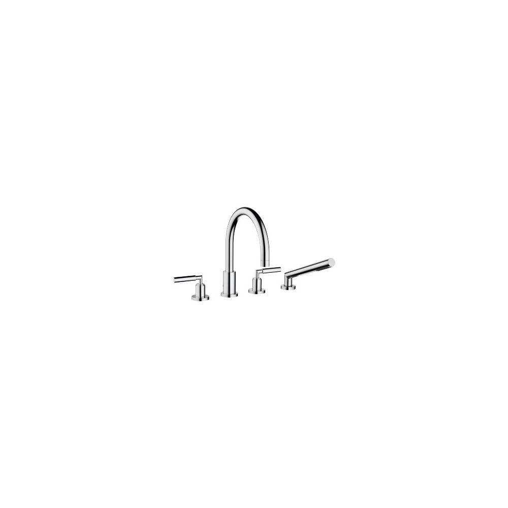 Dornbracht Wannen-Vierlochbatterie Tara für Wannenrandmontage, Ausladung 220mm,... DORNBRACHT-27512882-00 4029011518379 (Abb. 2)