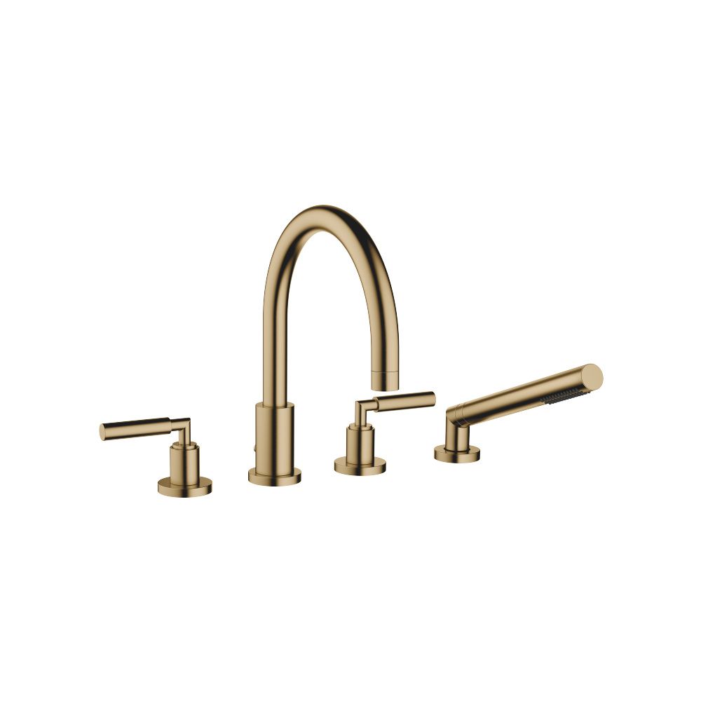 Dornbracht Wannen-Vierlochbatterie Tara für Wannenrandmontage, Ausladung 220mm,... DORNBRACHT-27512882-39 4099477347158 (Abb. 2)