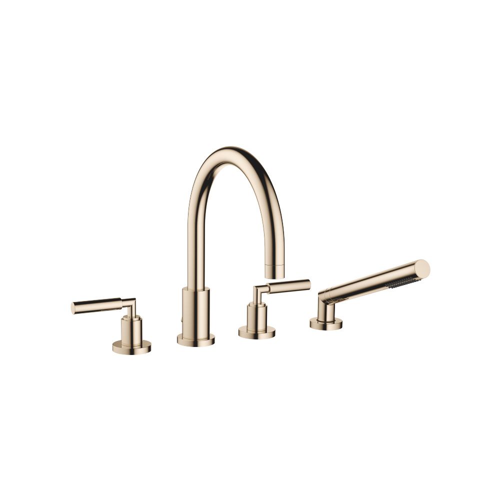 Dornbracht Wannen-Vierlochbatterie Tara für Wannenrandmontage, Ausladung 220mm,... DORNBRACHT-27512882-47 4099477031989 (Abb. 2)