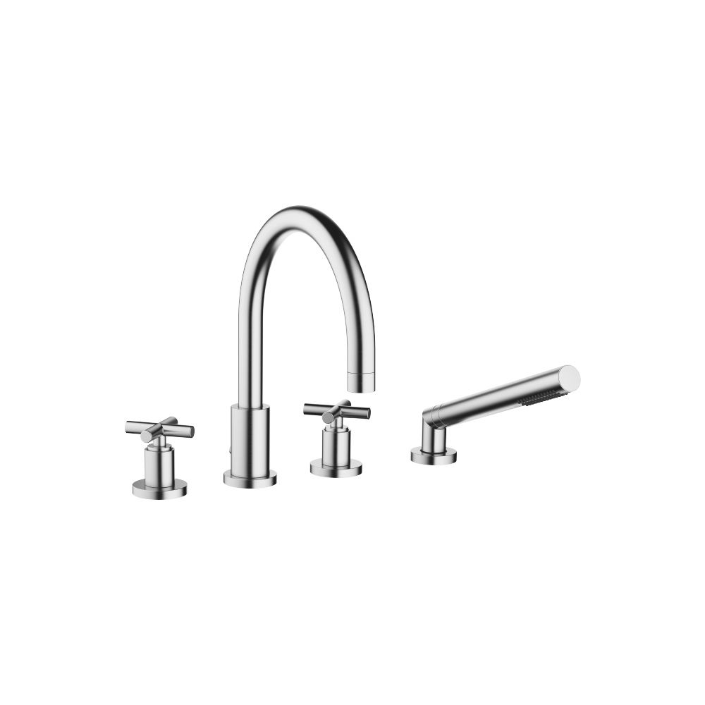 Dornbracht Wannen-Vierlochbatterie Tara für Wannenrandmontage, Ausladung 220mm,... DORNBRACHT-27512892-93 4029011944086 (Abb. 2)