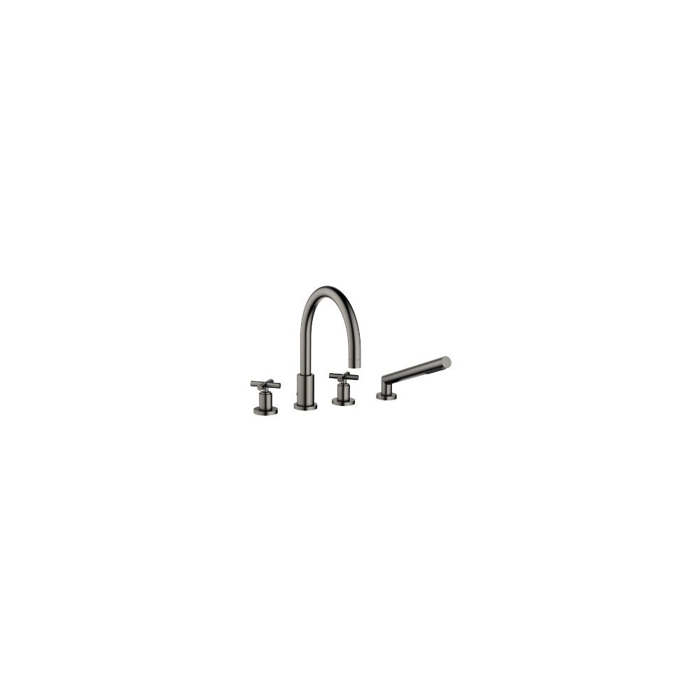 Dornbracht Wannen-Vierlochbatterie Tara für Wannenrandmontage, 220mm, 23,5l/min... DORNBRACHT-27512892-99 4029011819261 (Abb. 2)