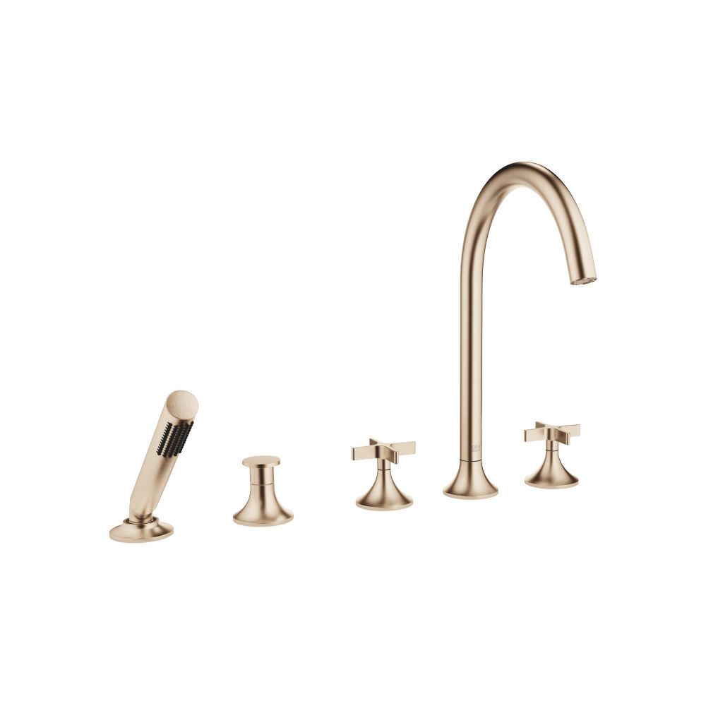 Dornbracht Wannen-Fünflochbatterie Vaia für Wannenr. mit Umstellung, 220mm, 21,... DORNBRACHT-27522809-46 4099477091341 (Abb. 2)