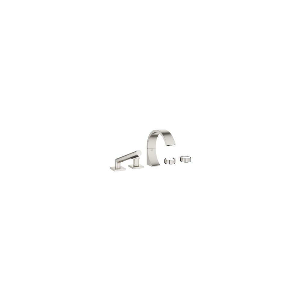Dornbracht Wannen-Fünflochbatterie CYO für Wannenrandmontage 167mm, Platin gebü... DORNBRACHT-27523811-06 4029011930225 (Abb. 2)
