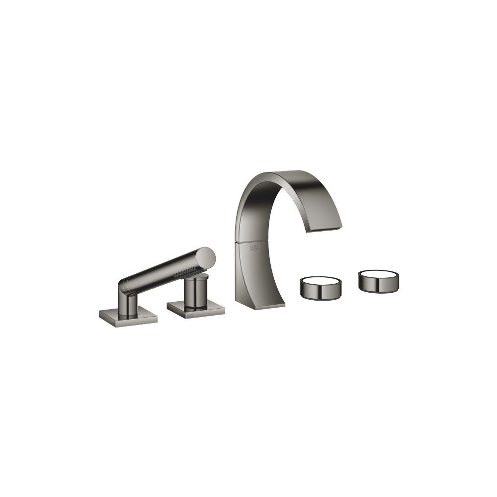 Dornbracht Wannen-Fünflochbatterie CYO für Wannenrandmontage 167mm, Dark Chrome... DORNBRACHT-27523811-19 4099477128566 (Abb. 2)