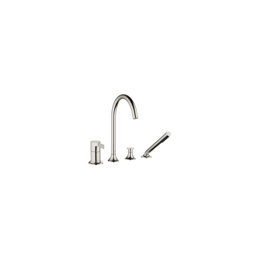 Dornbracht Wannen-Vierlochbatterie Vaia 220mm, Platin gebürstet... DORNBRACHT-27632809-06 4029011766923 (Abb. 2)