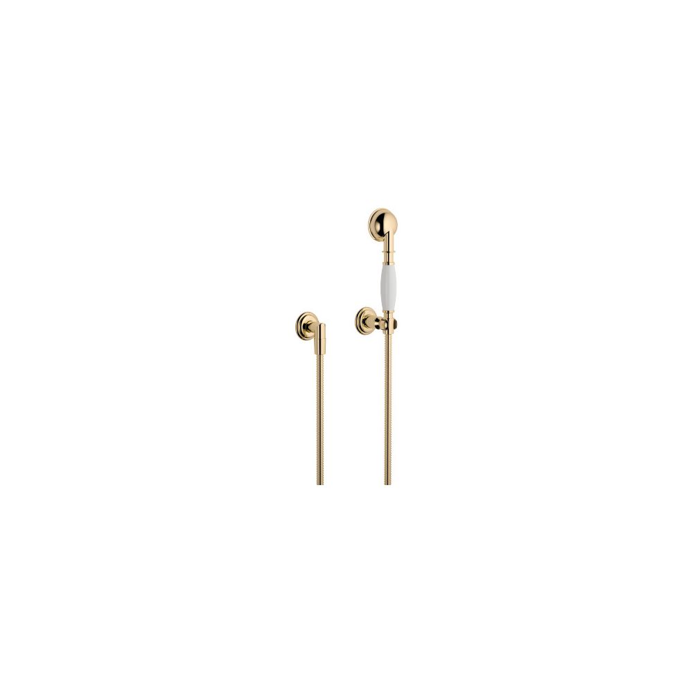 Dornbracht Schlauchbrausegarnitur Madison mit Einzelrosetten, Messing 23kt Gold... DORNBRACHT-27803361-09 4029011718571 (Abb. 2)