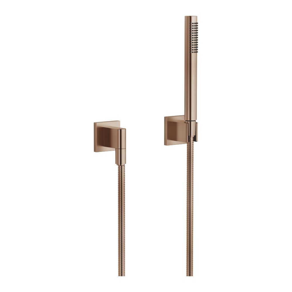 Dornbracht Schlauchbrausegarnitur mit Einzelrosetten Symetrics 15l/min, Bronze ... DORNBRACHT-27811980-42 4099477414171 (Abb. 2)