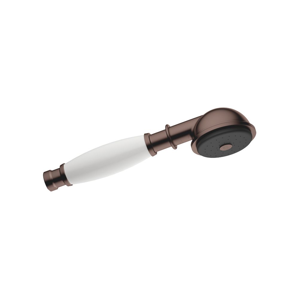 Dornbracht Metall-Handbrause Madison 9l/min mit Porzellangriff Weiß, Dark Bronz... DORNBRACHT-28002970-43 4099477489124 (Abb. 2)