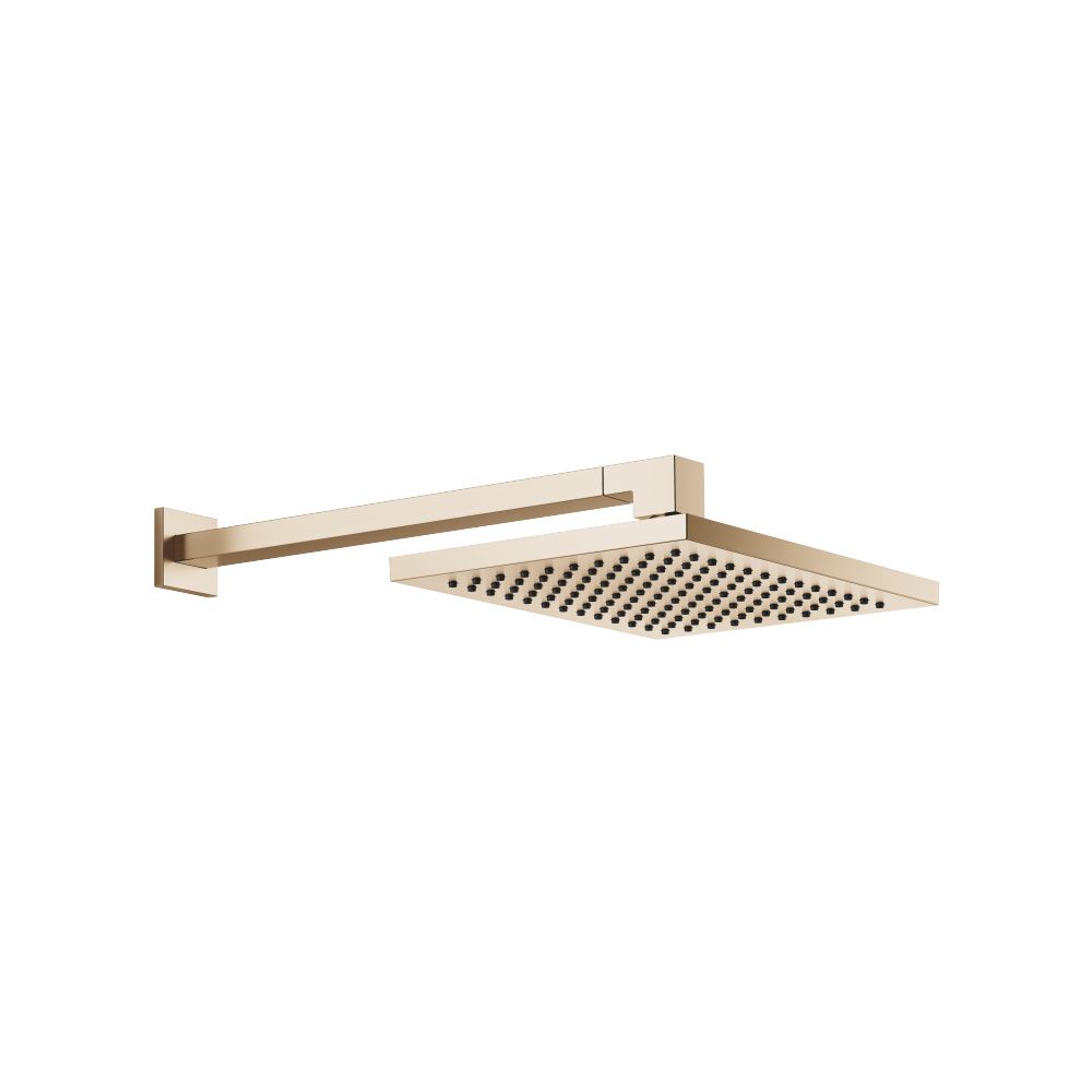 Dornbracht Regenbrause Symetrics mit Wandanbindung 300x240mm 14l/min, Light Gol... DORNBRACHT-28761980-27 4099477504674 (Abb. 2)