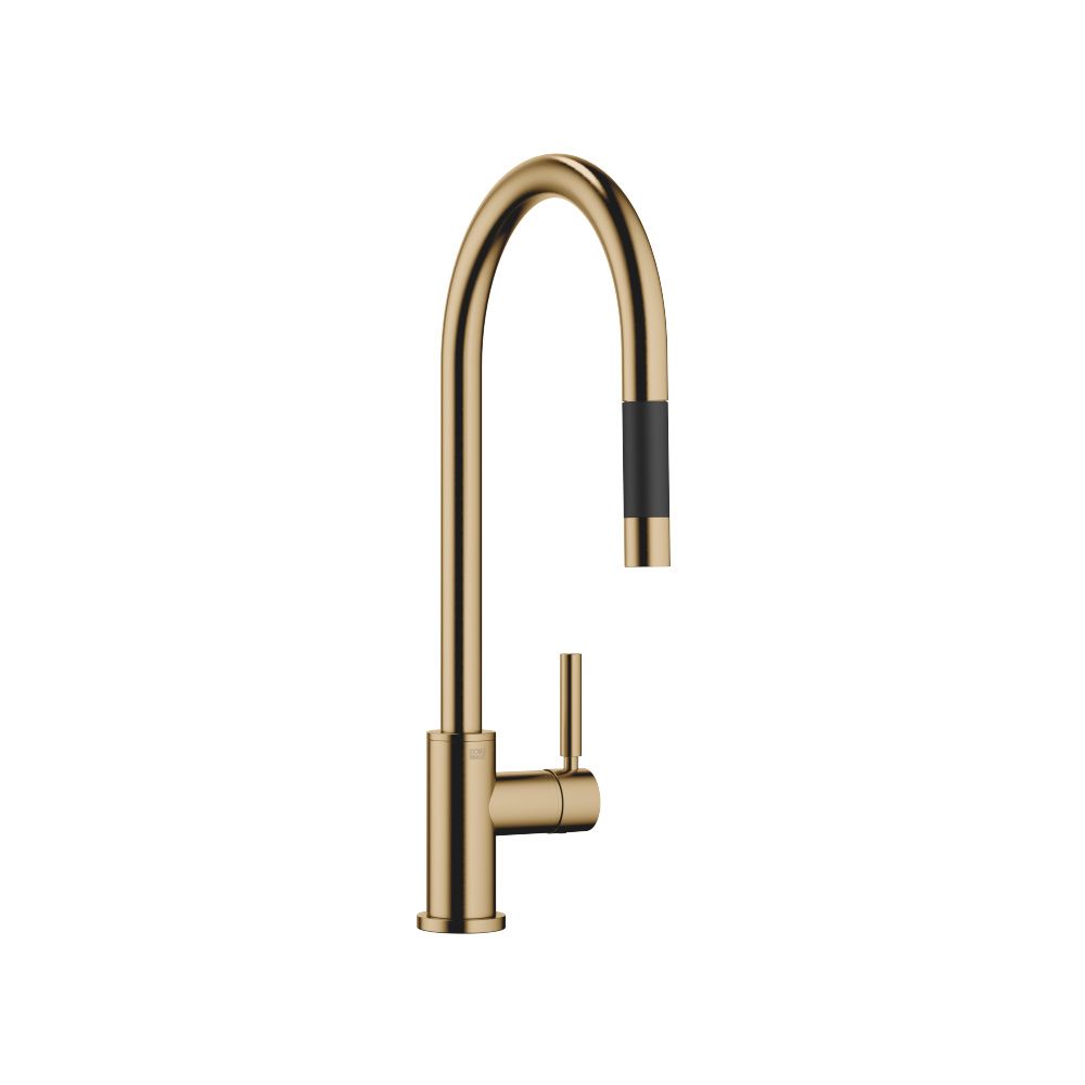 Dornbracht Einhebelmischer Tara Pull-down mit Brausefunktion, Ausladung 240mm, ... DORNBRACHT-33870888-39 4099477401034 (Abb. 2)