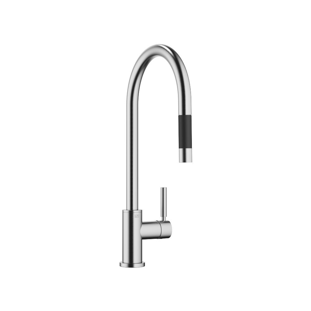 Dornbracht Einhebelmischer Tara Pull-down mit Brausefunktion, Ausladung 240mm, ... DORNBRACHT-33870888-93 4099477055374 (Abb. 2)