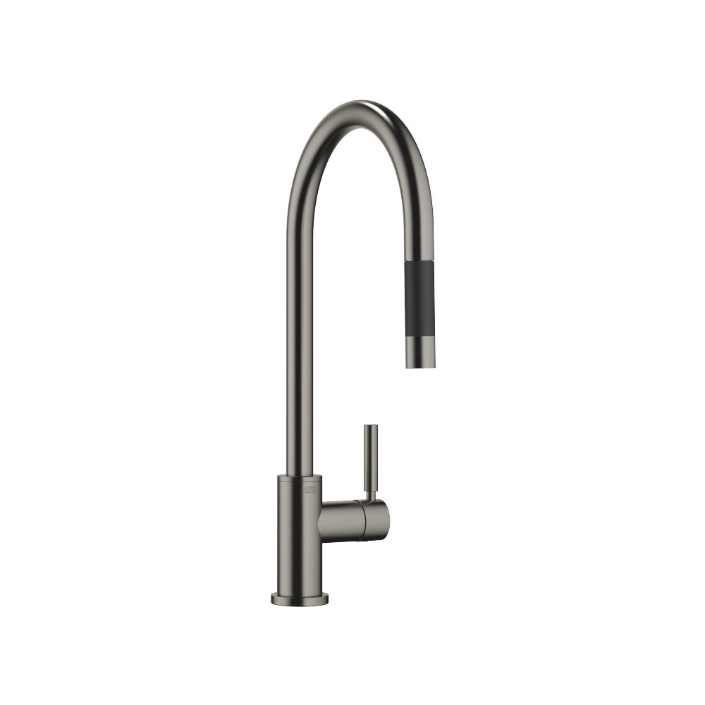 Dornbracht Einhebelmischer Tara Pull-down mit Brausefunktion, Ausladung 240mm, ... DORNBRACHT-33870888-99 4099477055398 (Abb. 2)