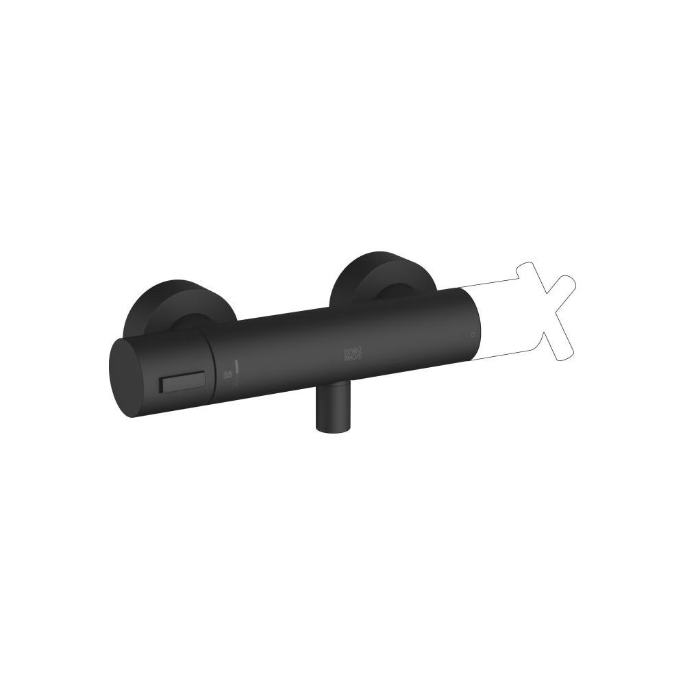 Dornbracht Brause-Thermostat für Wandmontage mit Mengenregulierung Stichmaß 150... DORNBRACHT-34443979-33 4099477017495 (Abb. 2)