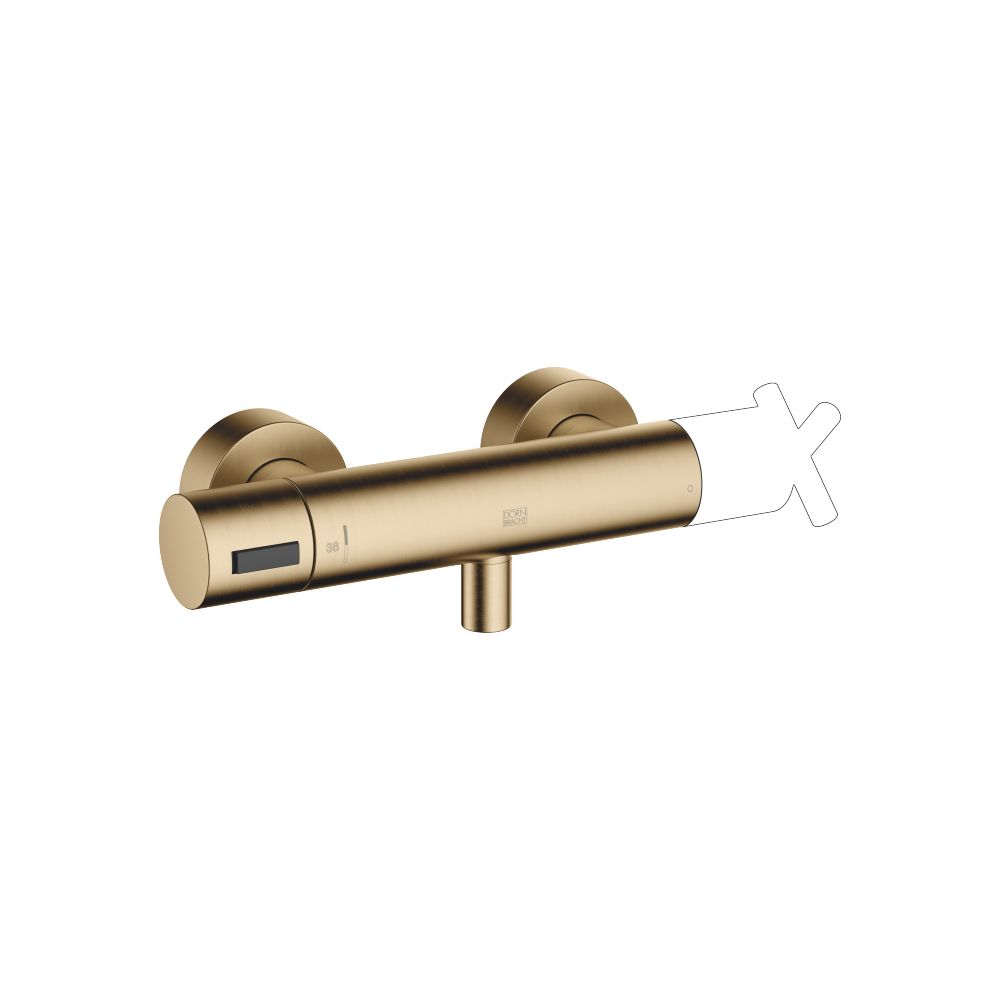 Dornbracht Brause-Thermostat für Wandmontage mit Mengenregulierung Stichmaß 150... DORNBRACHT-34443979-39 4099477380773 (Abb. 2)
