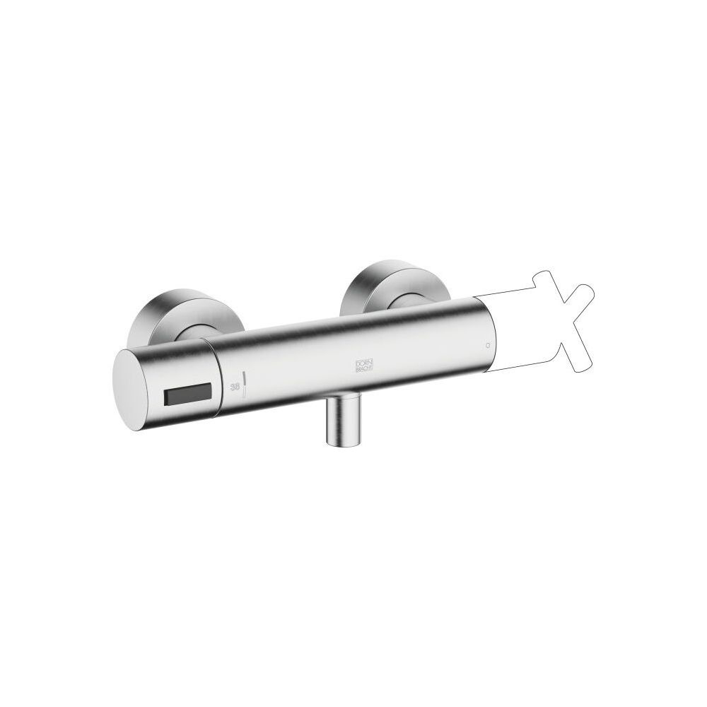 Dornbracht Brause-Thermostat für Wandmontage mit Mengenregulierung Stichmaß 150... DORNBRACHT-34443979-93 4099477017525 (Abb. 2)