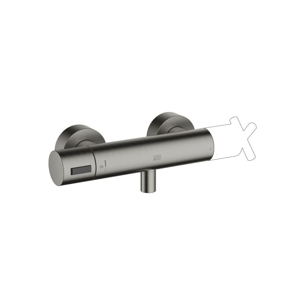 Dornbracht Brause-Thermostat für Wandmontage mit Mengenregulierung Stichmaß 150... DORNBRACHT-34443979-99 4099477017457 (Abb. 2)