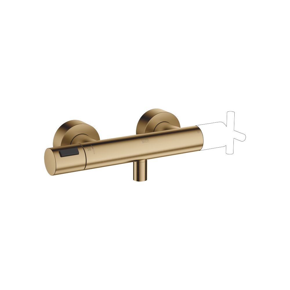 Dornbracht Brause-Thermostat für Wandmontage FlowReduce ohne Mengenreguliergrif... DORNBRACHT-34445979-39 4099477406077 (Abb. 2)