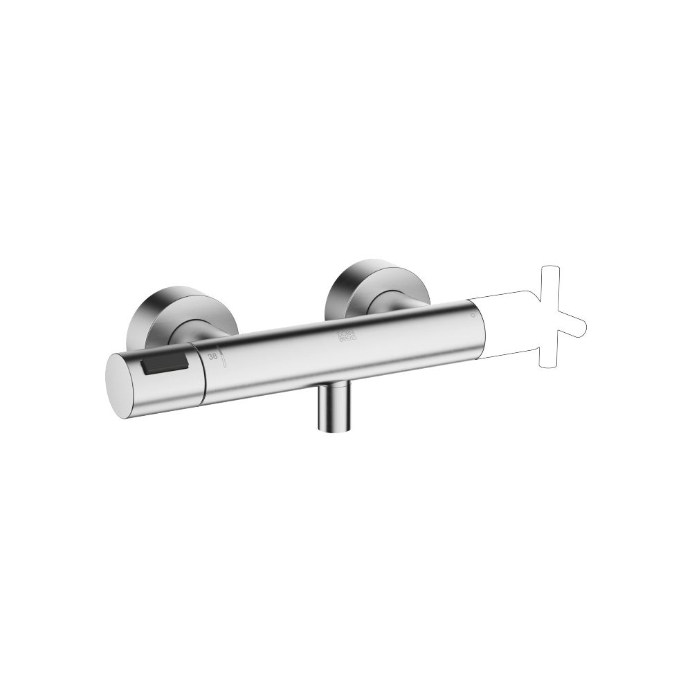 Dornbracht Brause-Thermostat für Wandmontage FlowReduce ohne Mengenreguliergrif... DORNBRACHT-34445979-93 4099477391861 (Abb. 2)