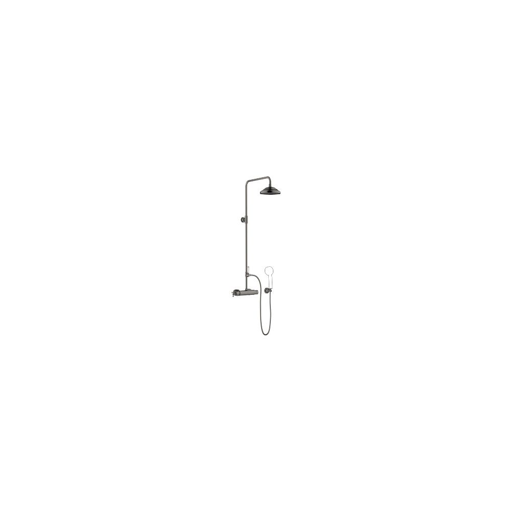 Dornbracht Shower Pipe Madison mit Brause-Thermostat ohne Handbrause, Dark Plat... DORNBRACHT-34459360-99 4029011920905 (Abb. 2)